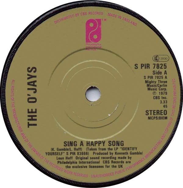 The O'Jays - Sing A Happy Song