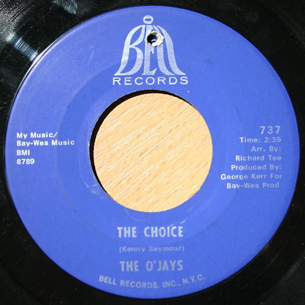 The O'Jays - The Choice / Going Going Gone