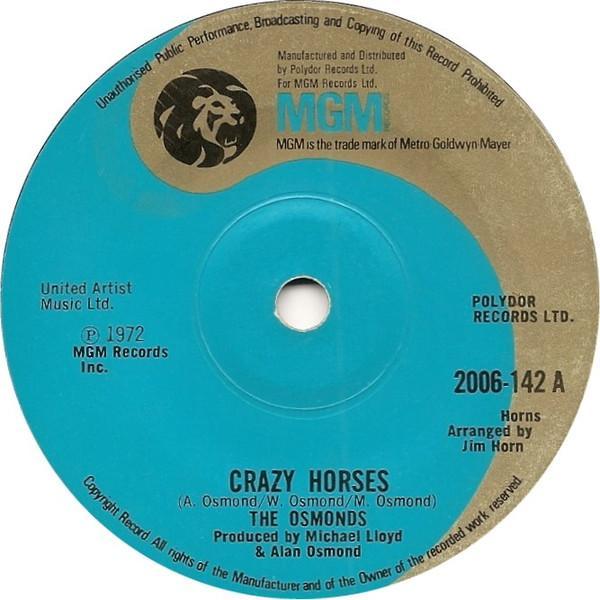 The Osmonds - Crazy Horses