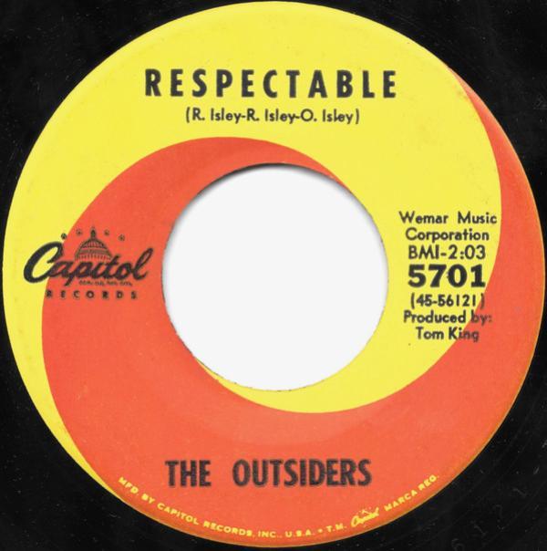 The Outsiders  - Respectable / Lost In My World