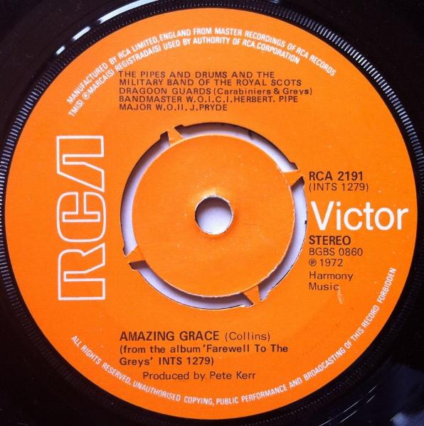 The Pipes And Drums Of The Royal Scots Dragoon Guards (Carabiniers And Greys), The Military Band Of The Royal Scots Dragoon Guards (Carabiniers And Greys) - Amazing Grace