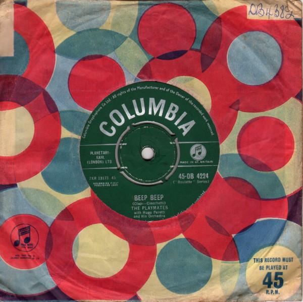 The Playmates, The Hugo Peretti Orchestra - Beep Beep