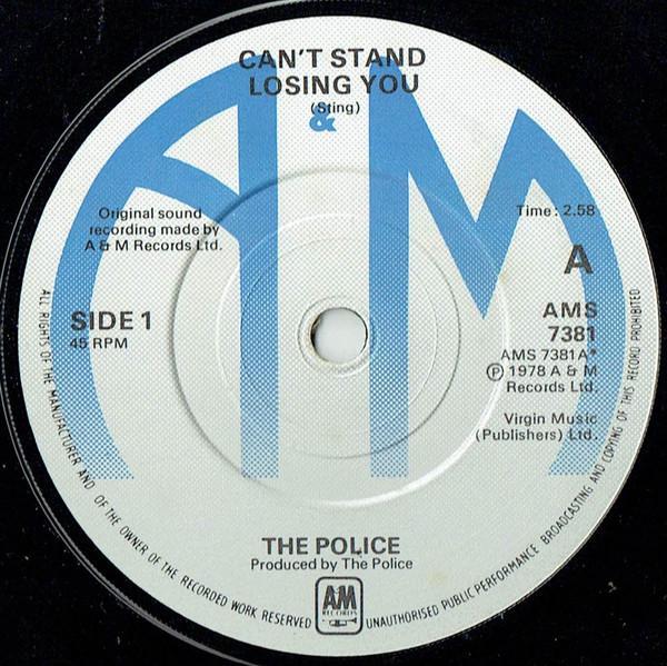 The Police - Can't Stand Losing You