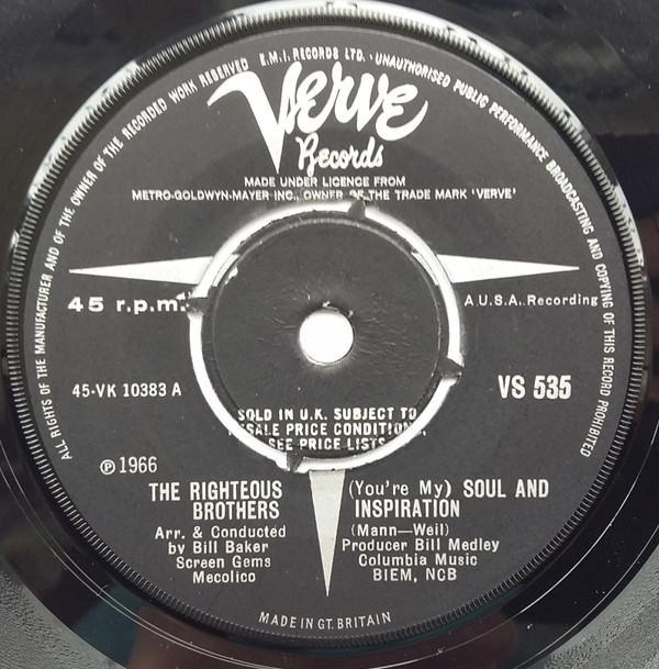 The Righteous Brothers - (You're My) Soul And Inspiration