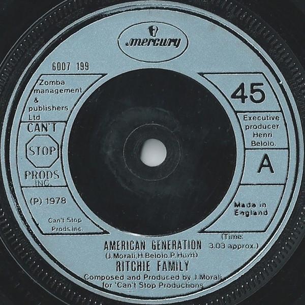 The Ritchie Family - American Generation