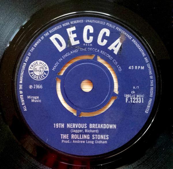 The Rolling Stones - 19th Nervous Breakdown / As Tears Go By