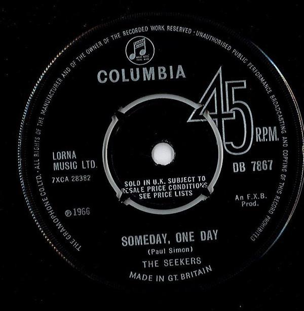 The Seekers - Someday, One Day