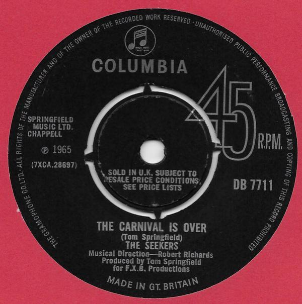 The Seekers - The Carnival Is Over