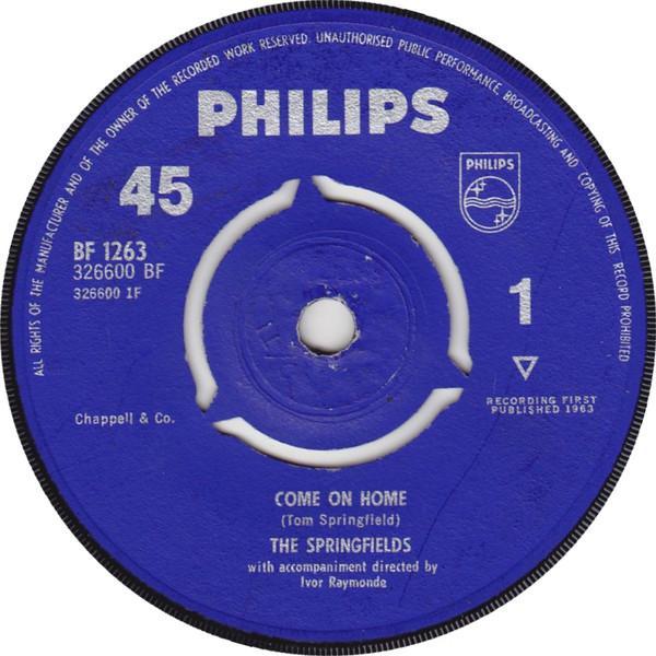The Springfields - Come On Home