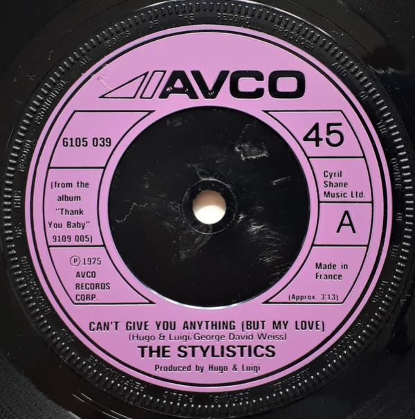 The Stylistics - Can't Give You Anything (But My Love)