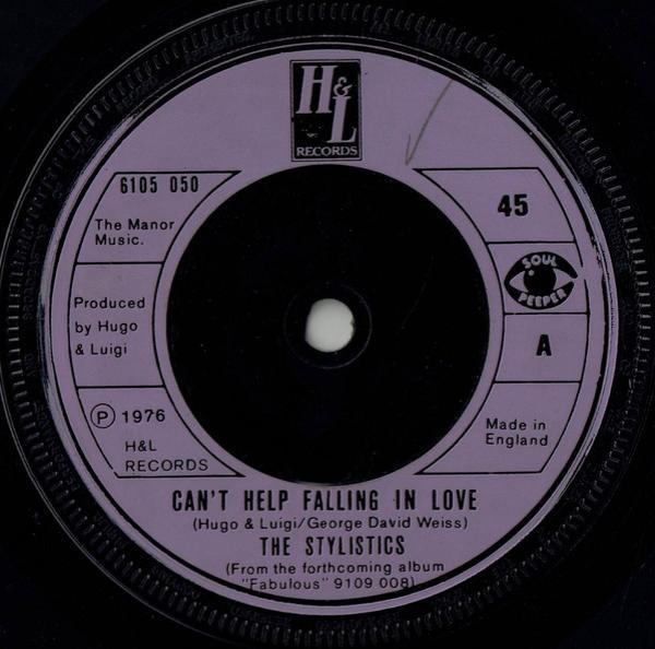 The Stylistics - Can't Help Falling In Love