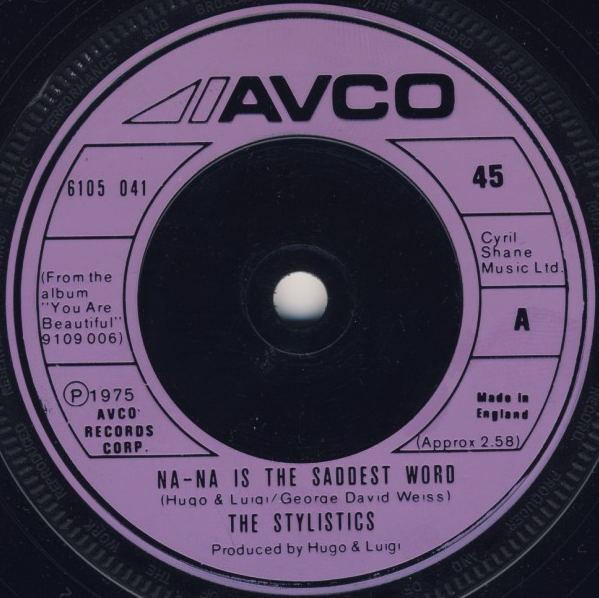 The Stylistics - Na-na Is The Saddest Word