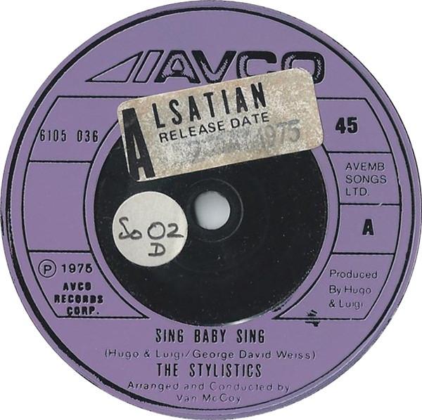 The Stylistics - Sing Baby Sing