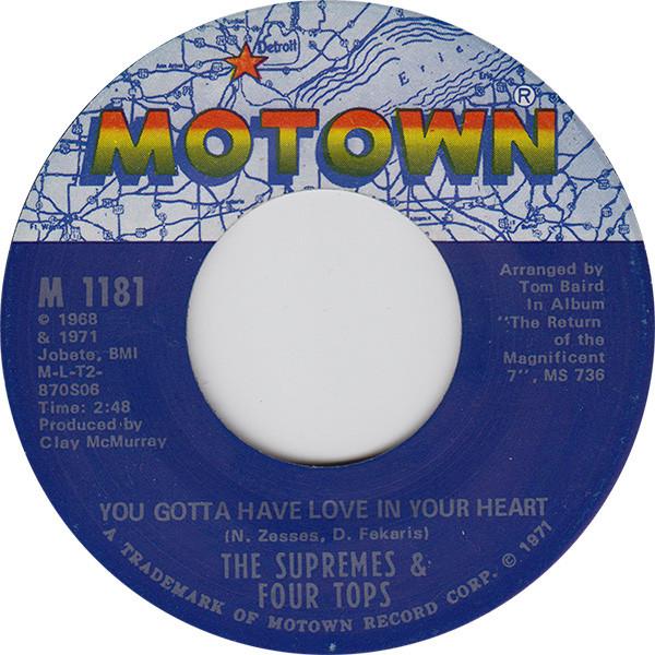 The Supremes, Four Tops - You Gotta Have Love In Your Heart