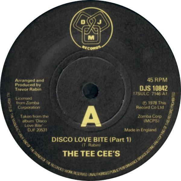 The Tee Cee's - Disco Love Bite