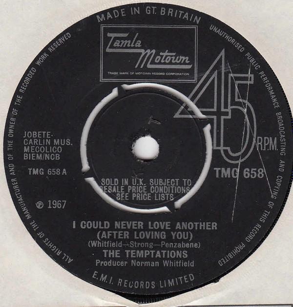 The Temptations - I Could Never Love Another (After Loving You)
