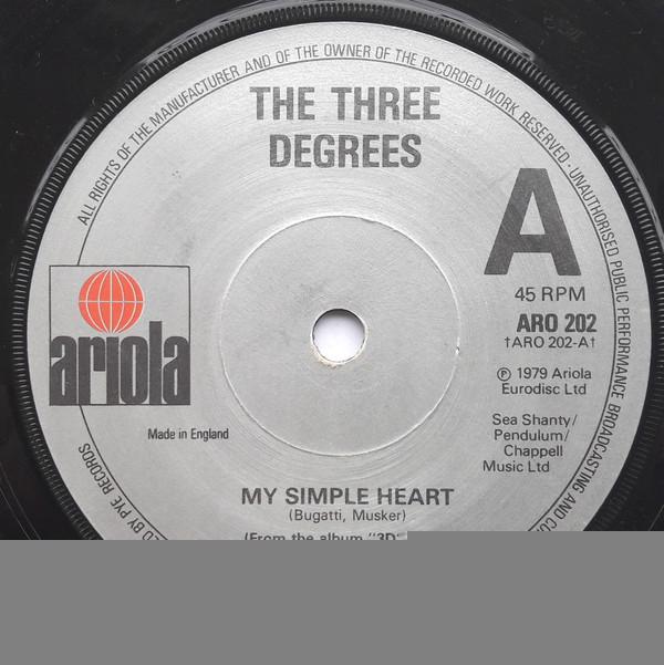 The Three Degrees - My Simple Heart