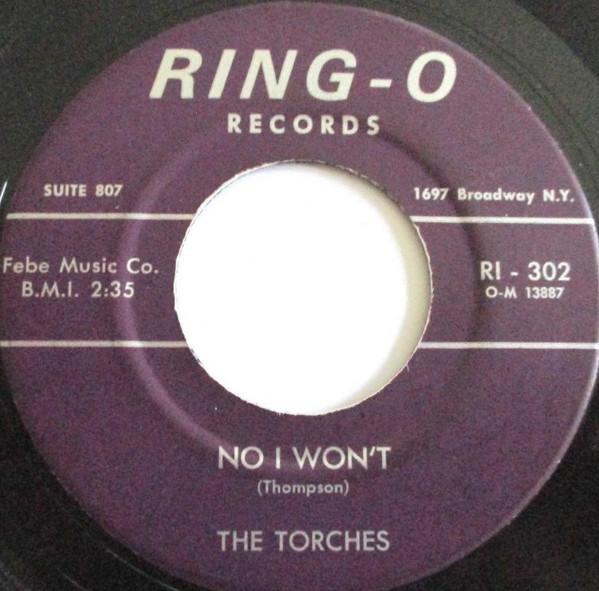 The Torches  - No I Won't / Darn Your Love