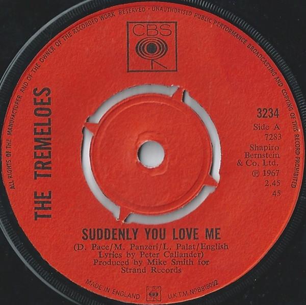 The Tremeloes - Suddenly You Love Me / As You Are