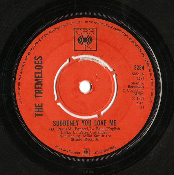 The Tremeloes - Suddenly You Love Me / As You Are