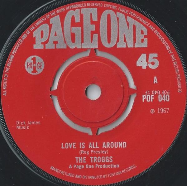 The Troggs - Love Is All Around