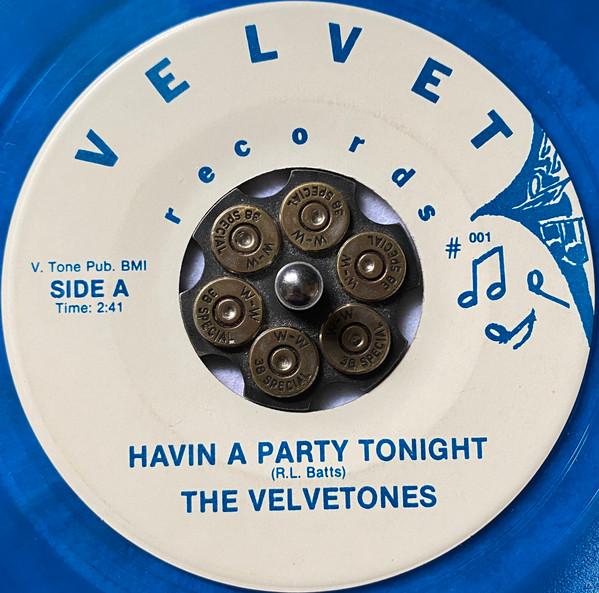 The Velvetones  - Havin A Party Tonight / Dream Girl