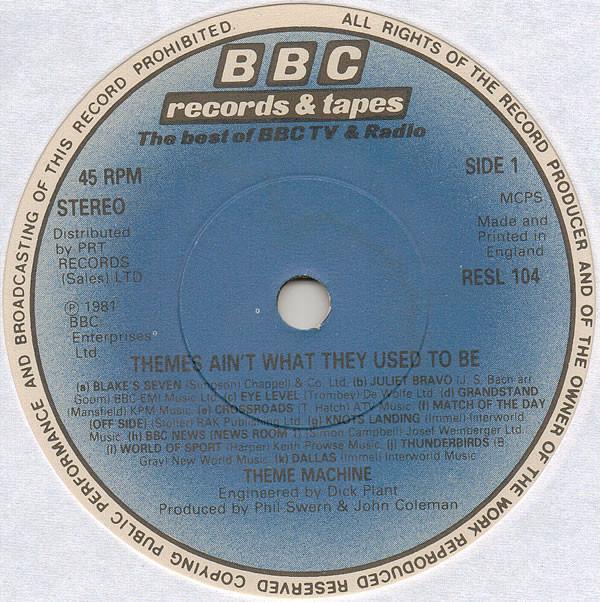 Theme Machine - Themes Ain't What They Used To Be