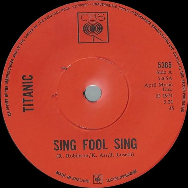 Titanic  - Sing Fool Sing
