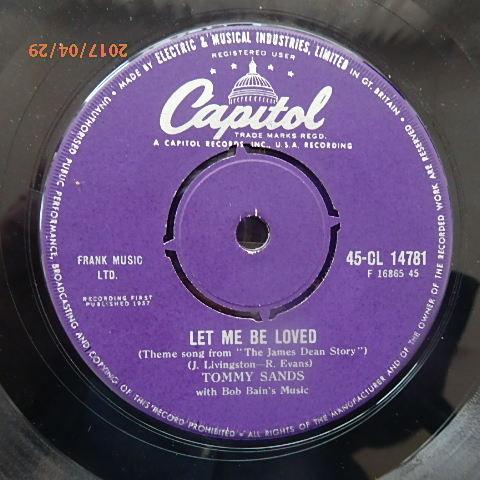 Tommy Sands - Let Me Be Loved