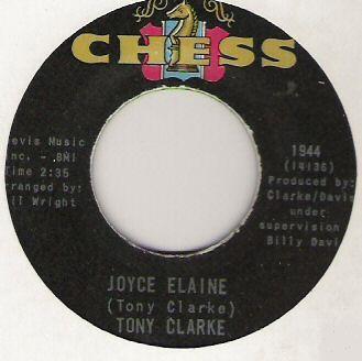 Tony Clarke (2) - Joyce Elaine / You're A Star