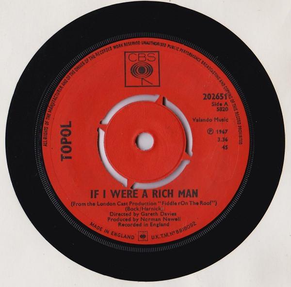 Topol - If I Were A Rich Man