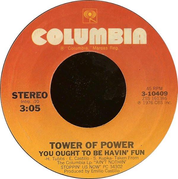 Tower Of Power - You Ought To Be Havin' Fun