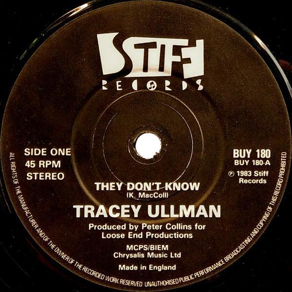 Tracey Ullman - They Don't Know