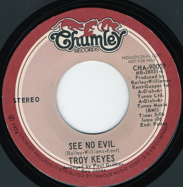 Troy Keyes - See No Evil