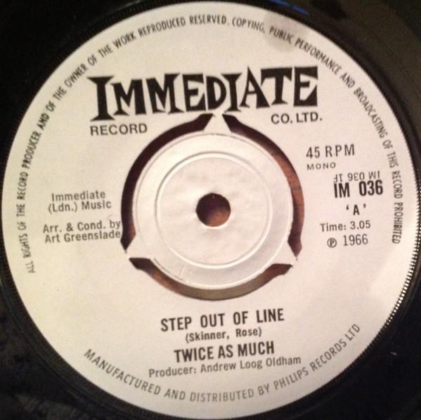 Twice As Much - Step Out Of Line