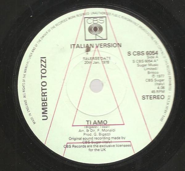 Umberto Tozzi - Ti Amo