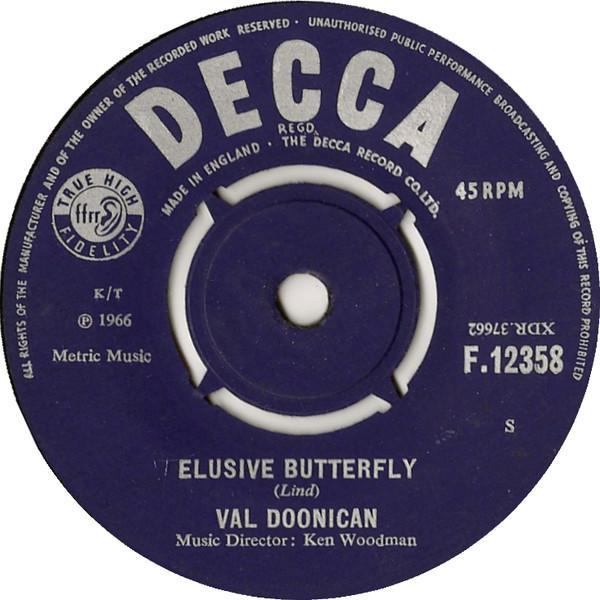 Val Doonican - Elusive Butterfly