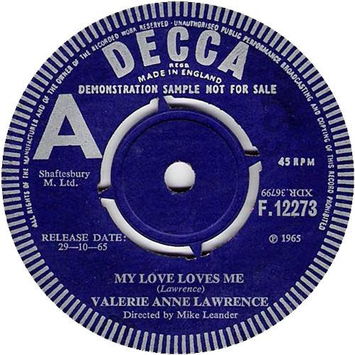 Valerie Anne Lawrence - My Love Loves Me