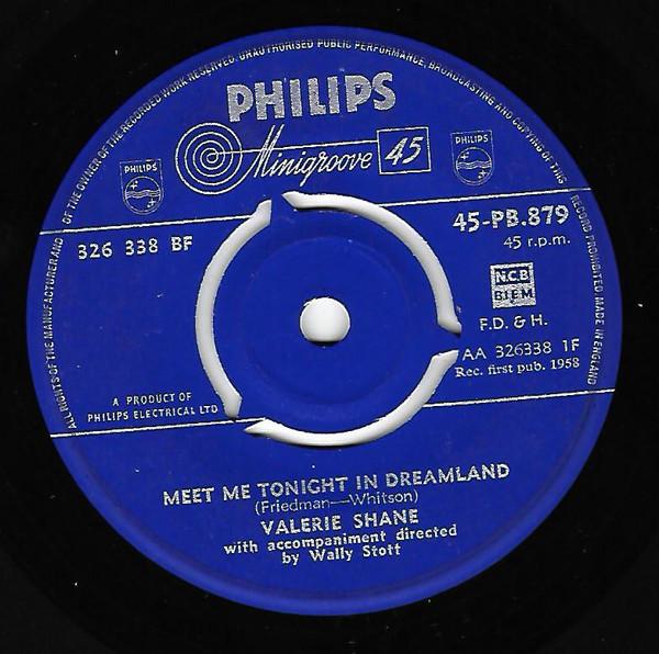 Valerie Shane - Meet Me Tonight In Dreamland
