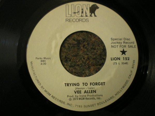 Vee Allen - Love Is All Around Me / Trying To Forget