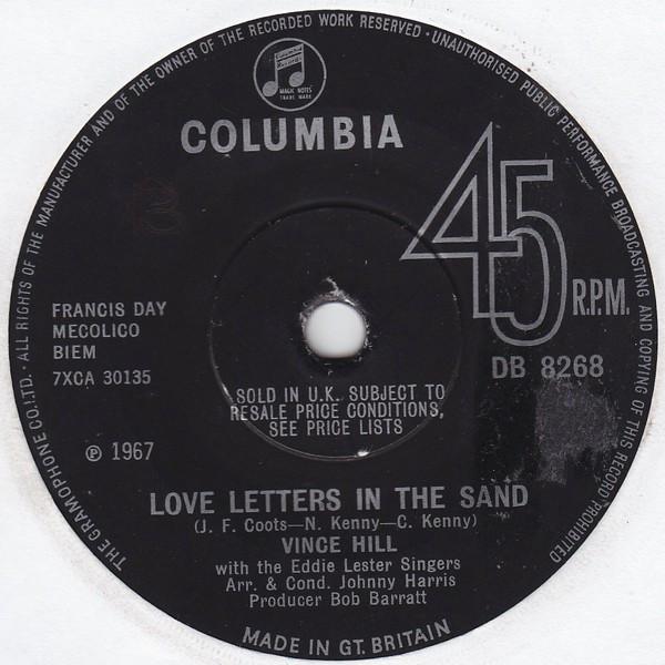 Vince Hill - Love Letters In The Sand