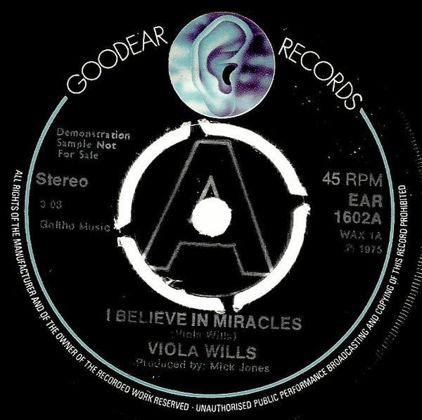 Viola Wills - I Believe In Miracles