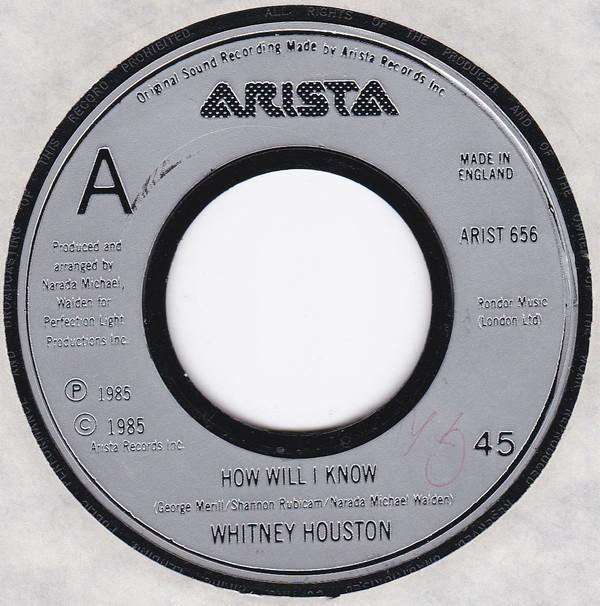 Whitney Houston - How Will I Know