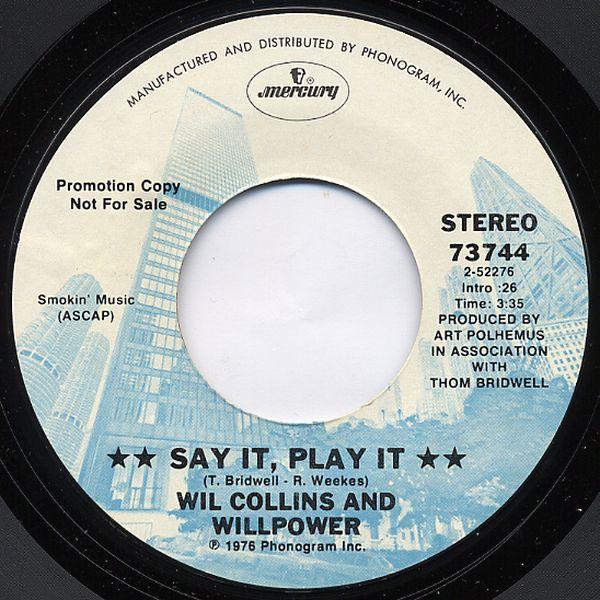 Wil Collins And Willpower - Say It, Play It