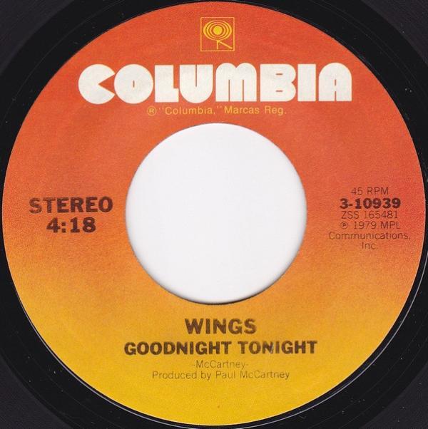 Wings  - Goodnight Tonight