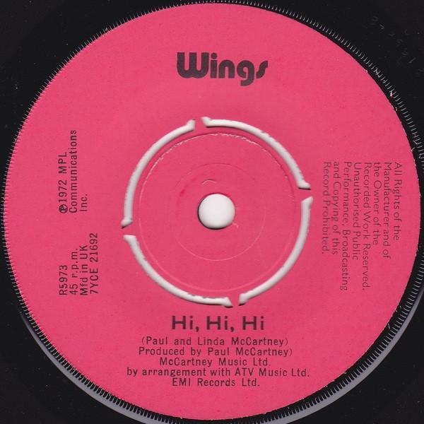 Wings  - Hi, Hi, Hi