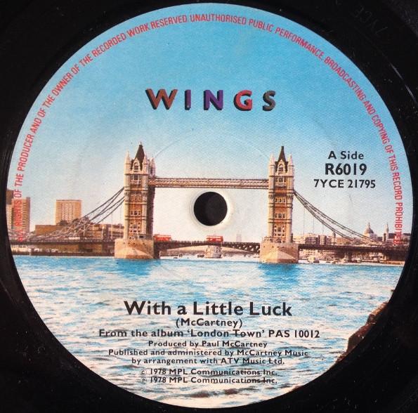 Wings  - With A Little Luck