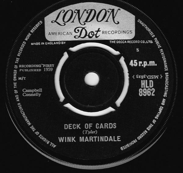 Wink Martindale - Deck Of Cards