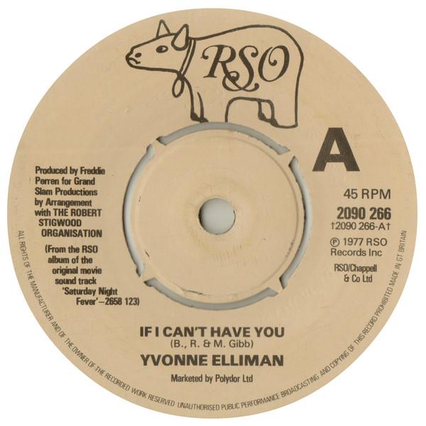 Yvonne Elliman - If I Can't Have You